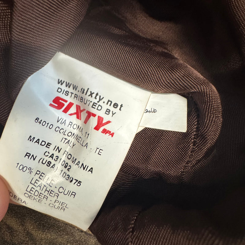 Detailansicht: Sourced limited accessories and clothes Miss Sixty stylish women's leather jacket – Logo, Nähte oder Material