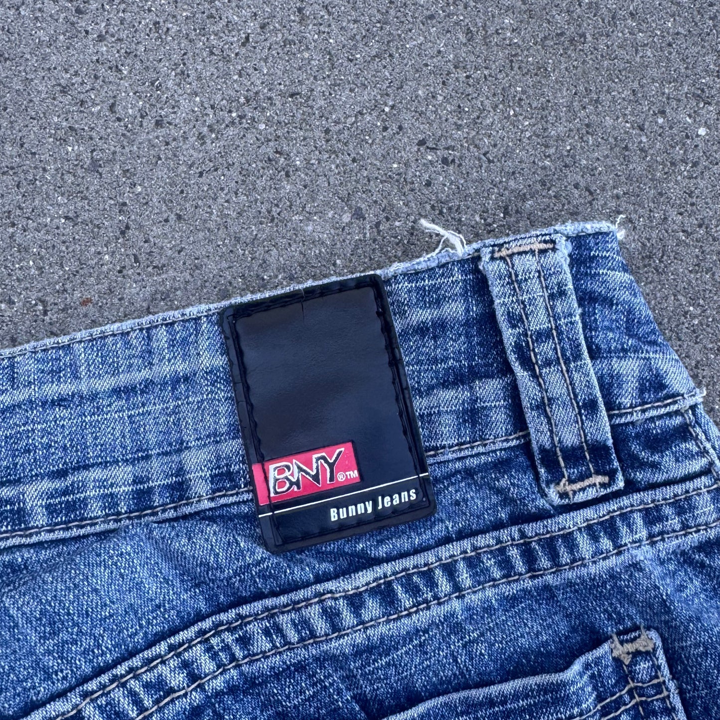 Bunny Jeans Y2K wide leg bootcut jeans