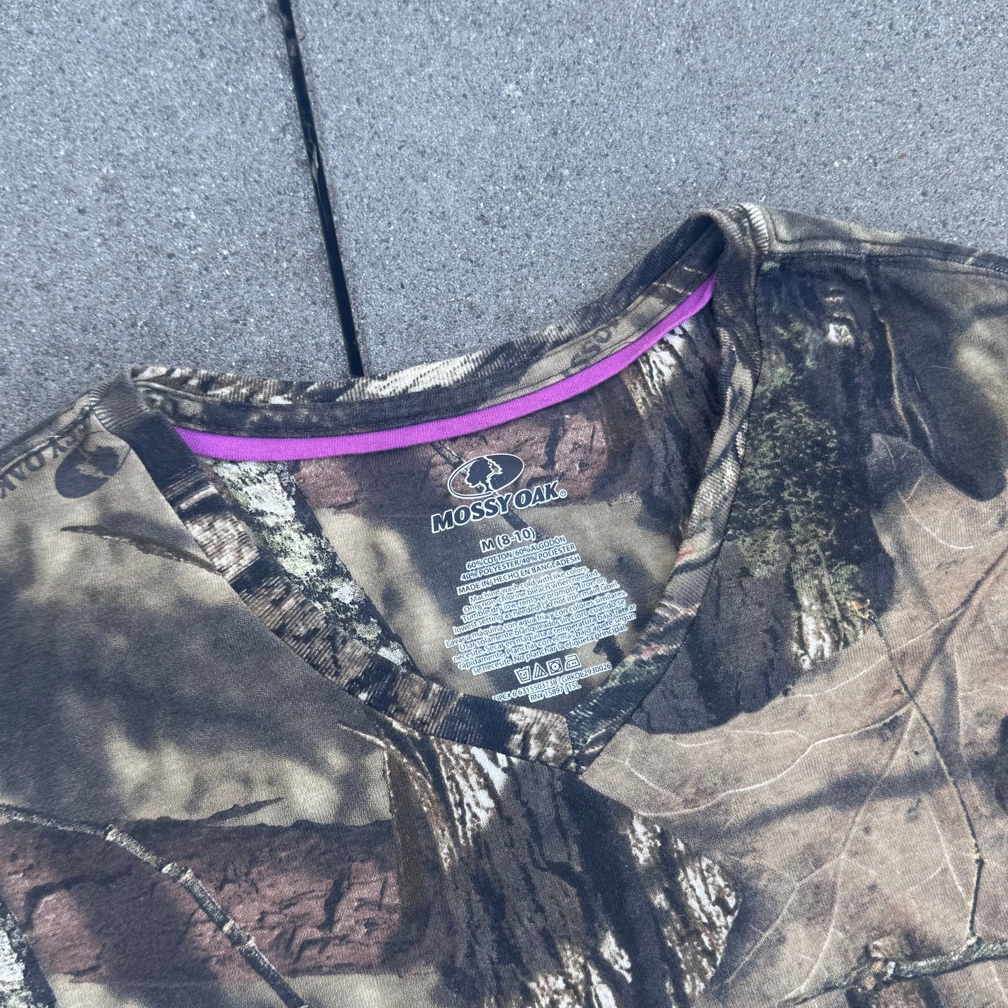 Mossy Oak camouflage women's T-shirt