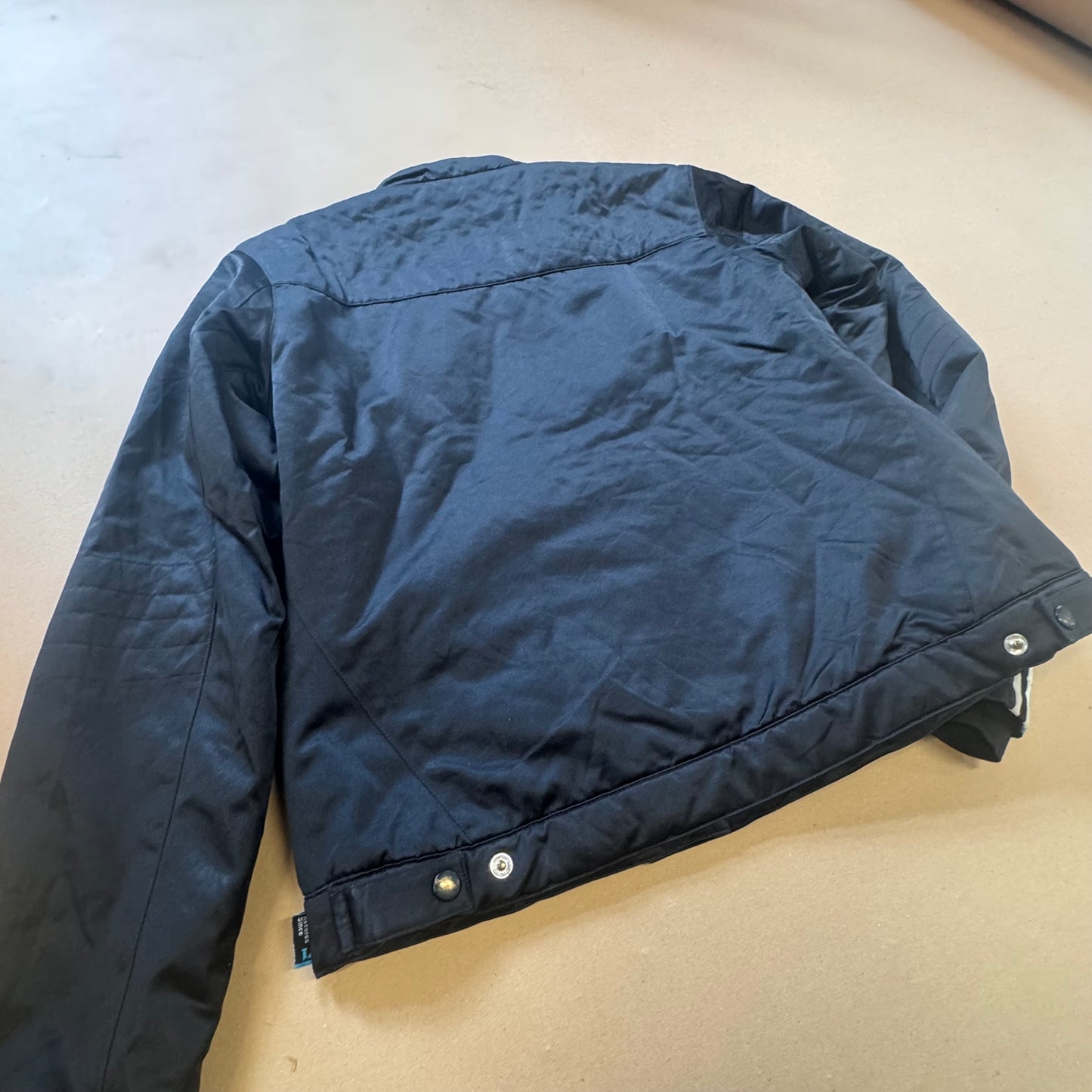 Nike Y2K retro black women's rain jacket