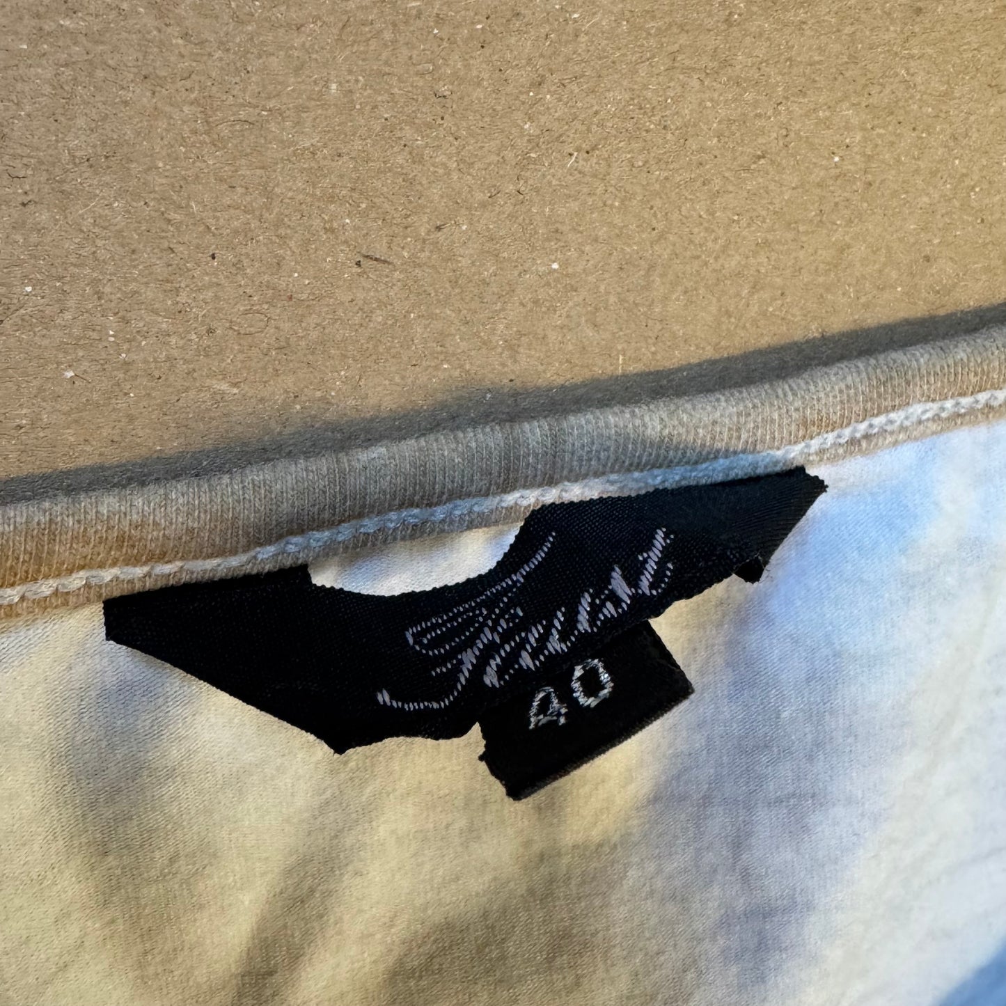 Vintage Faust "Mers et Terres Boréales" top