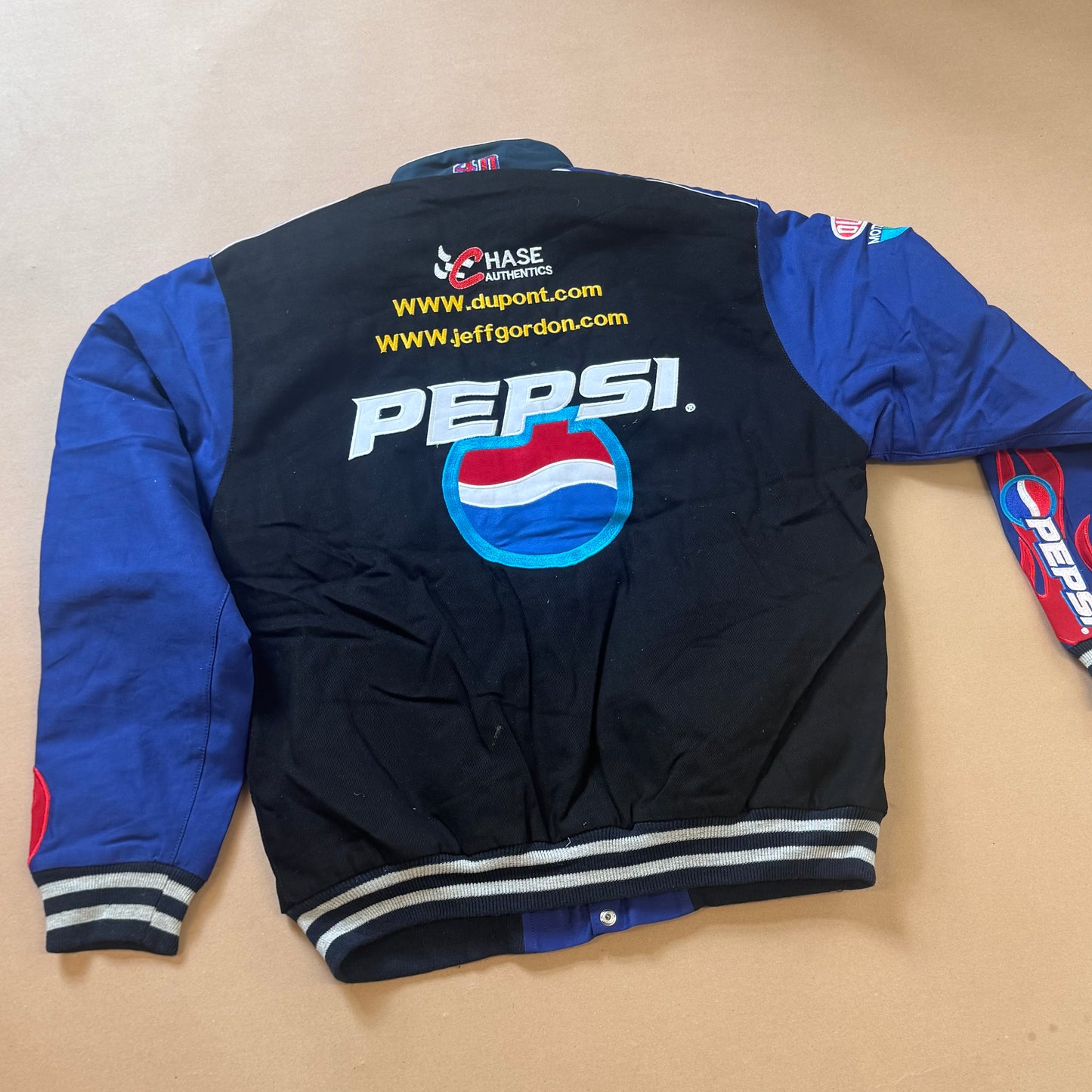 Pepsi Streetwear 00s retro racing jacket