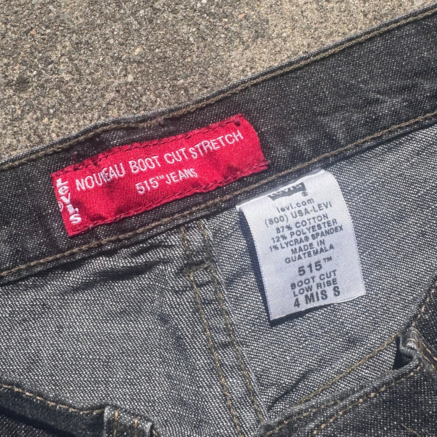 Levi Strauss 515 bootcut high waist jeans