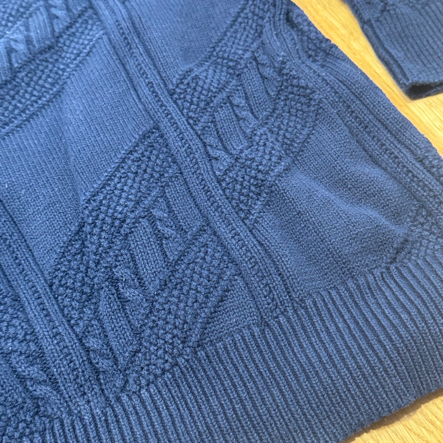 Lacoste vintage knitted sweatshirt