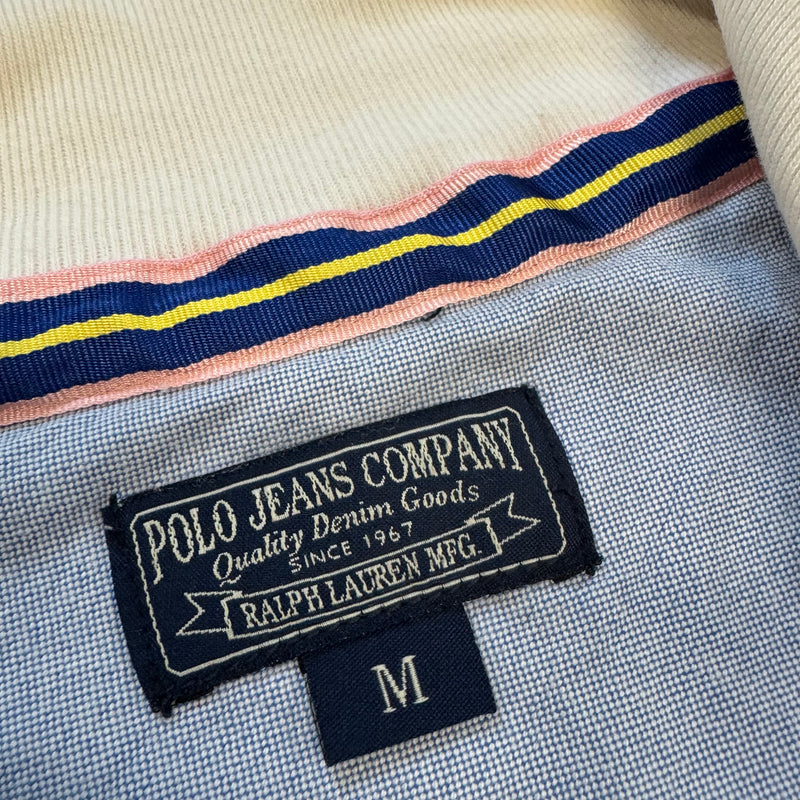 Detailansicht: Sourced limited accessories and clothes Polo Ralph Lauren Jeans Company zip-up – Logo, Nähte oder Material