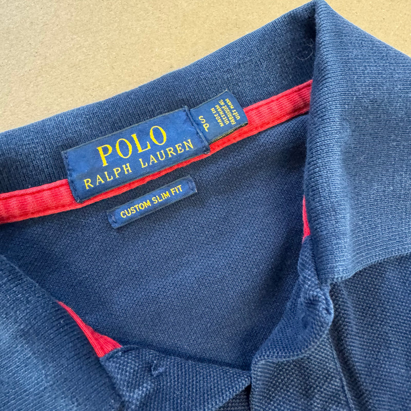 Detailansicht: Sourced limited accessories and clothes Polo Ralph Lauren vintage longsleeve polo – Logo, Nähte oder Material