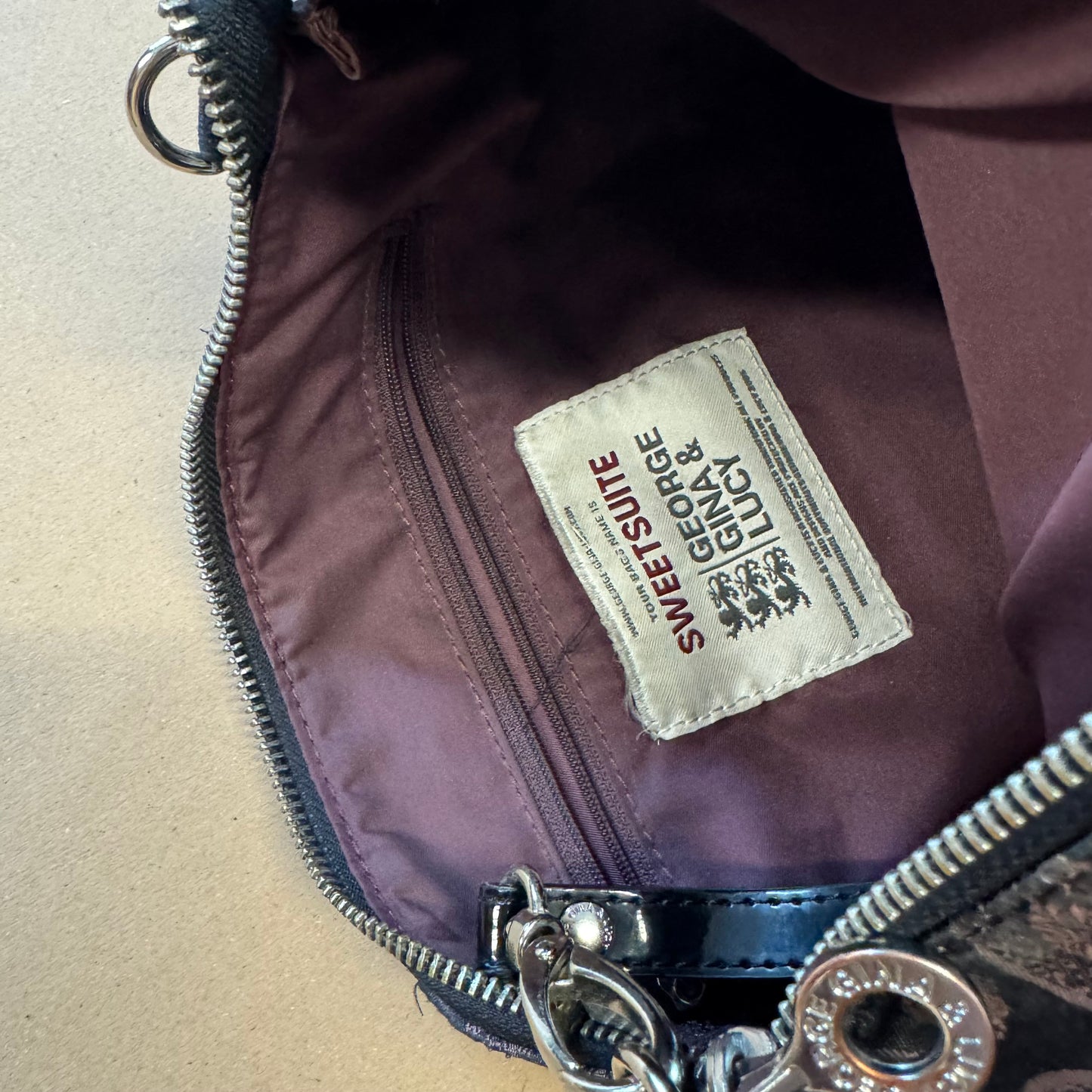 George Gina & Lucy vintage hippie bag