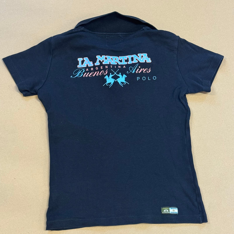 Detailansicht: Sourced limited accessories and clothes La Martina Argentina stitched summer polo – Logo, Nähte oder Material