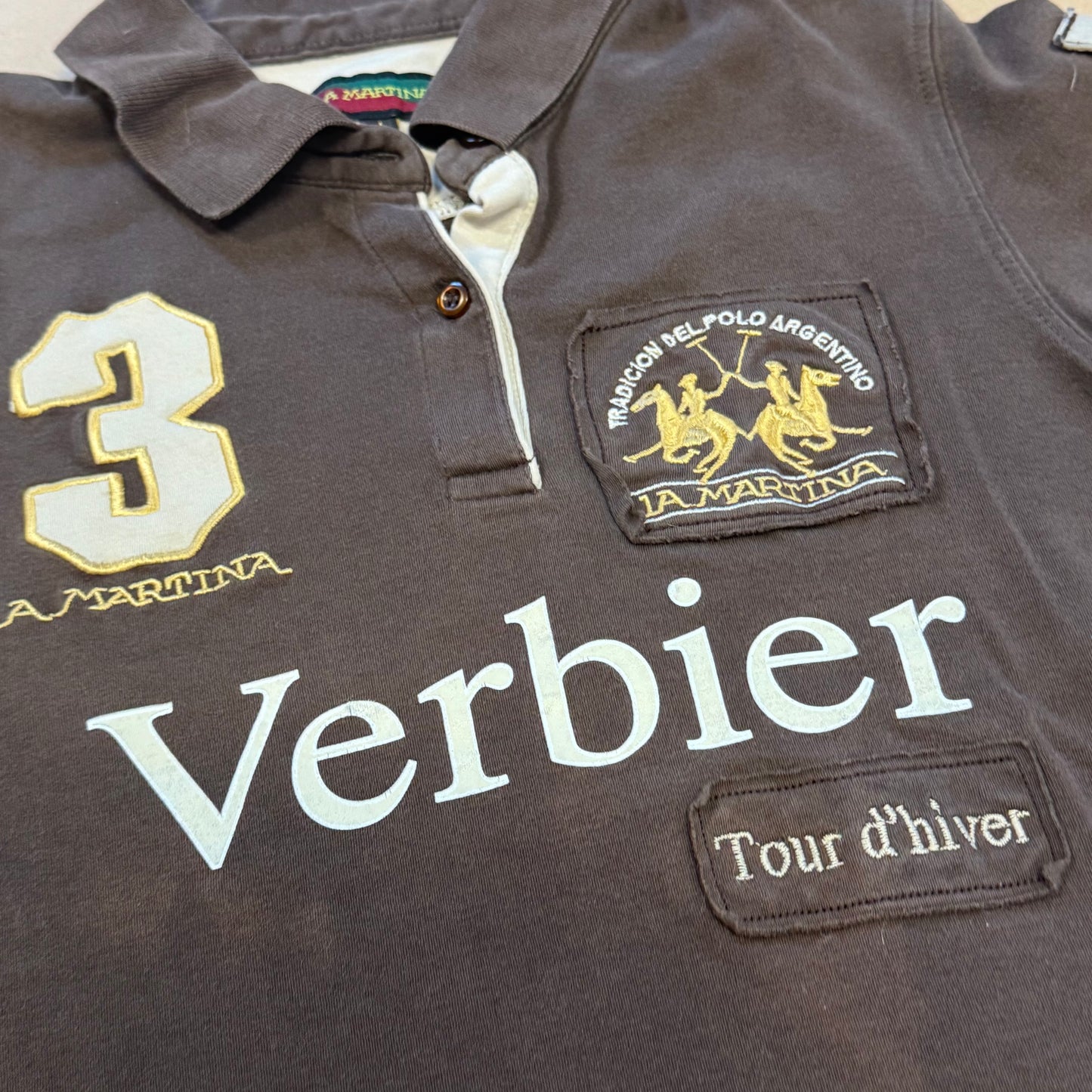 La Martina Verbier Swiss polo from the Tour d'Hiver Switzerland