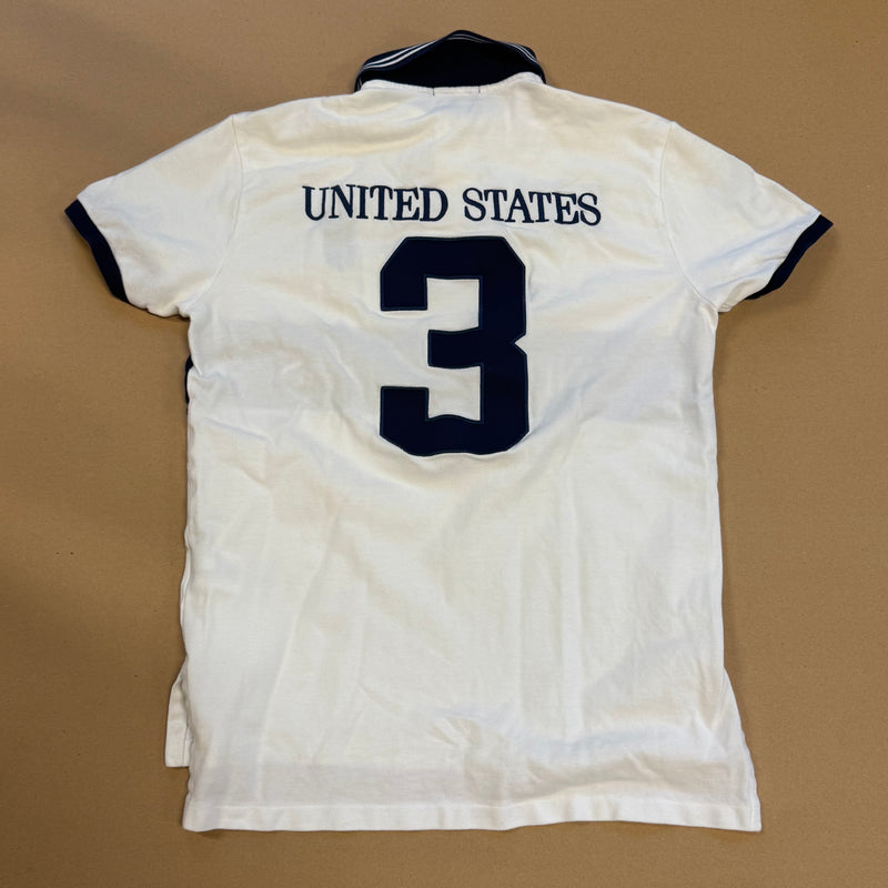 Detailansicht: Sourced limited accessories and clothes Ralph Lauren United States poloshirt – Logo, Nähte oder Material