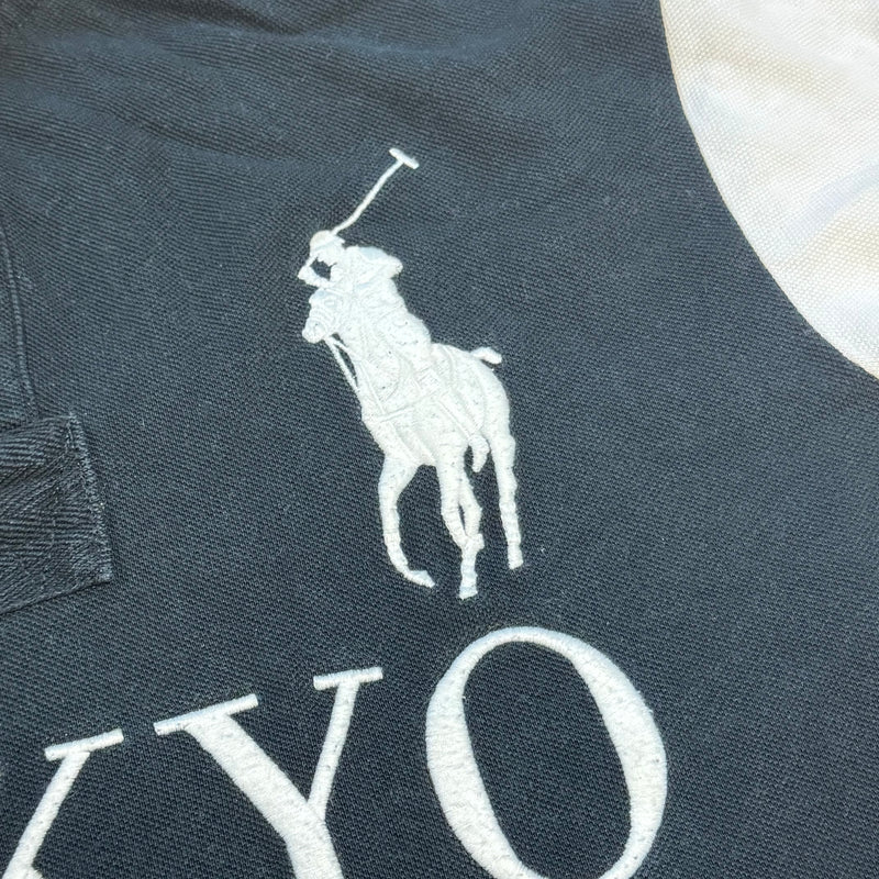 Detailansicht: Sourced limited accessories and clothes Ralph Lauren Tokio vintage poloshirt – Logo, Nähte oder Material