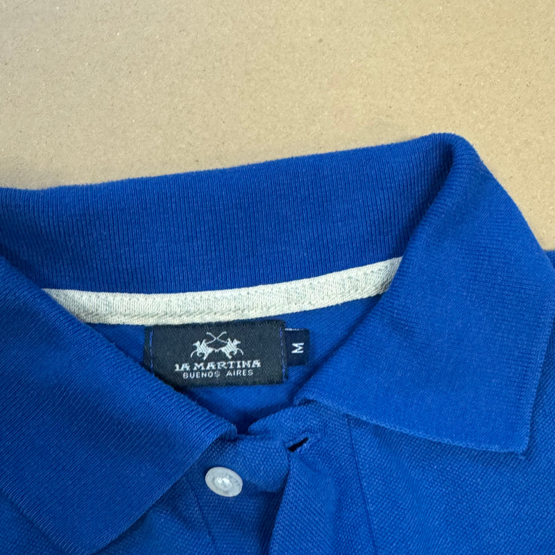 Detailansicht: Sourced limited accessories and clothes La Martina Italia Maserati vintage polo – Logo, Nähte oder Material