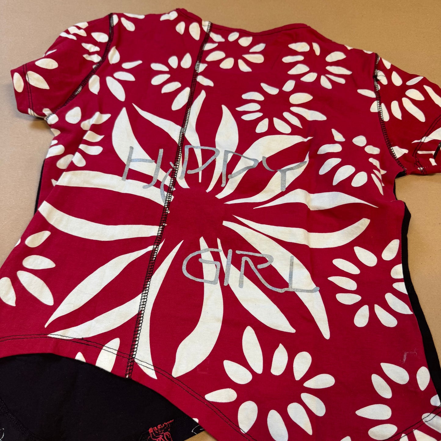 Custo Barcelona “happy girl” Y2K summer tee