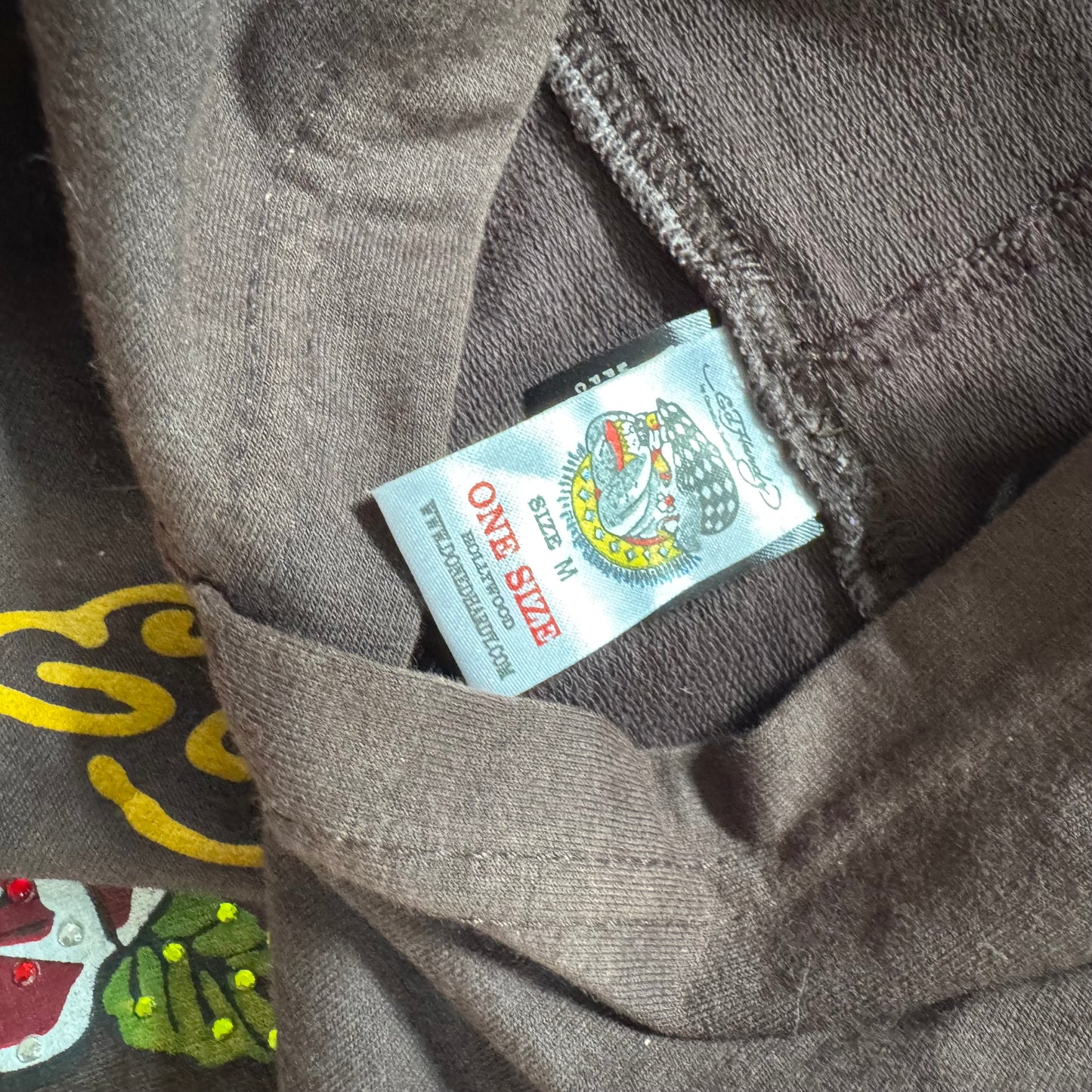 Ed Hardy vintage cropped light hoodie