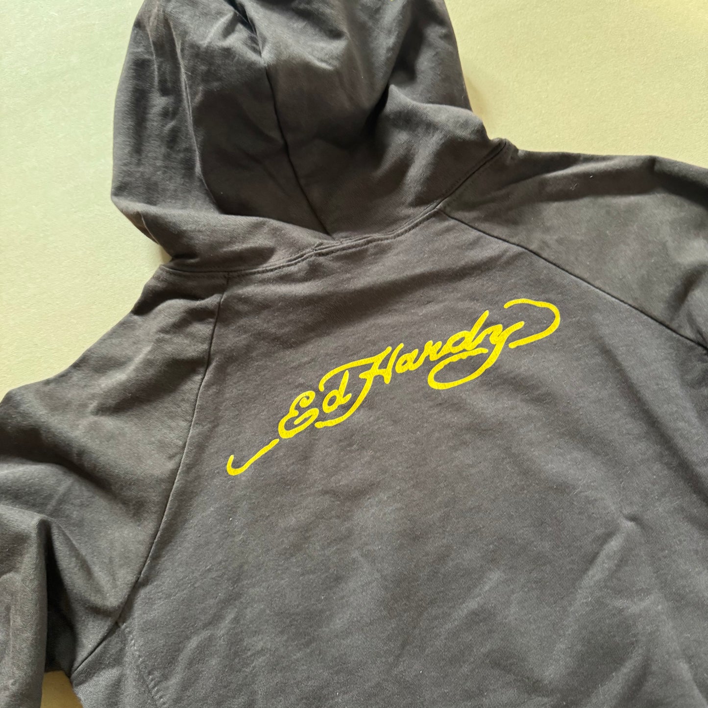 Ed Hardy vintage cropped light hoodie