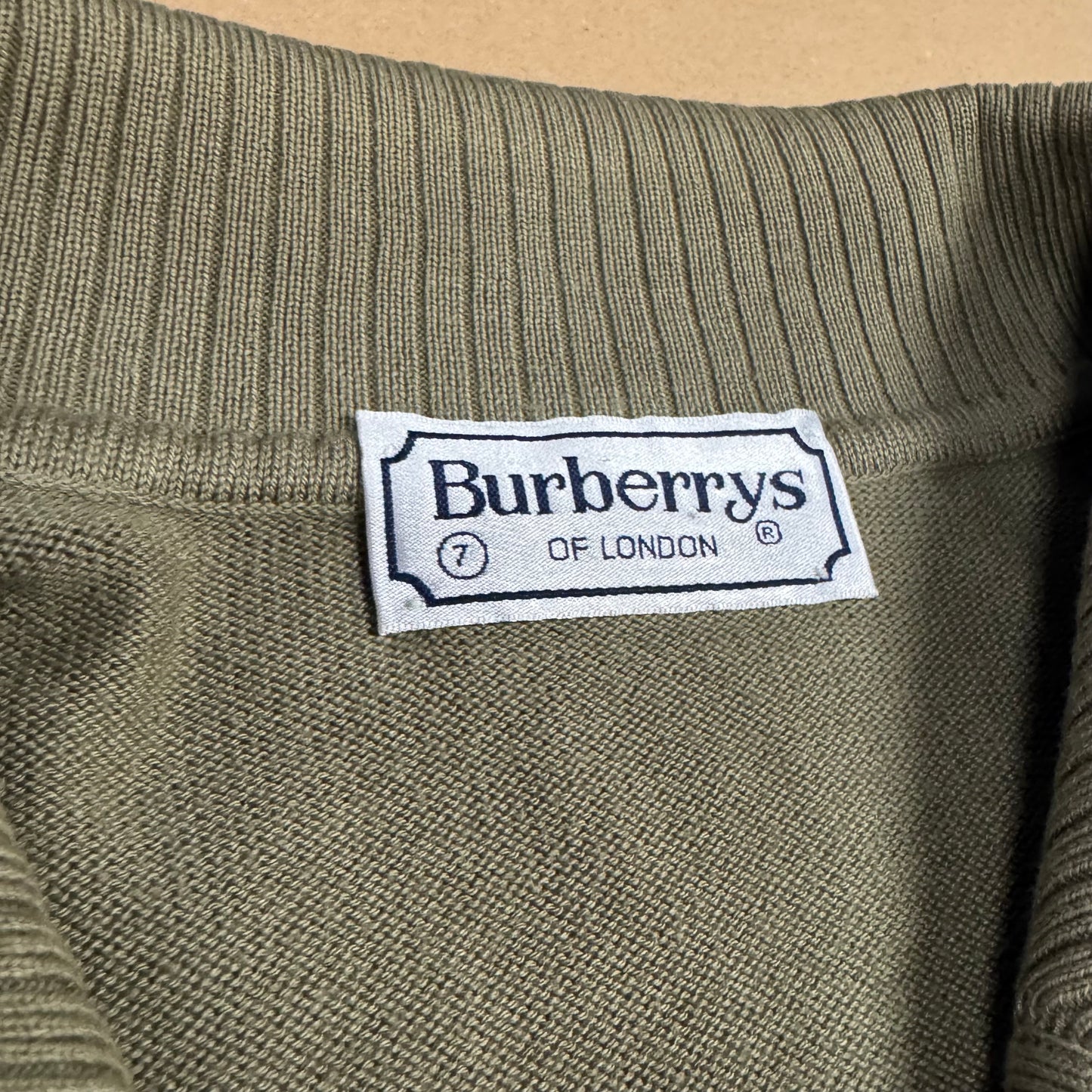 Vintage Burberry’s brown light sweatshirt