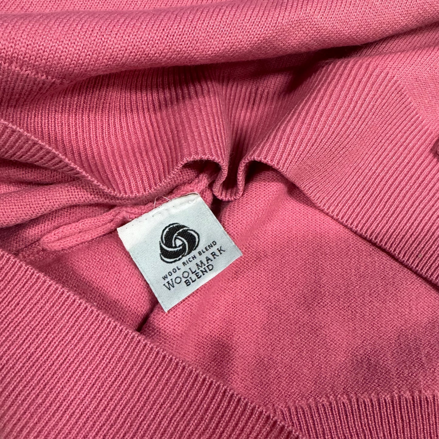 Lacoste Woolmark vintage pink sweatshirt