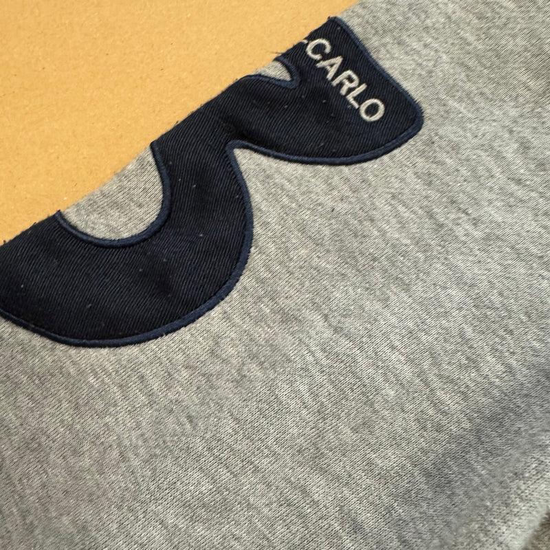 Detailansicht: Sourced limited accessories and clothes Monte Carlo vintage zip-up hoodie – Logo, Nähte oder Material