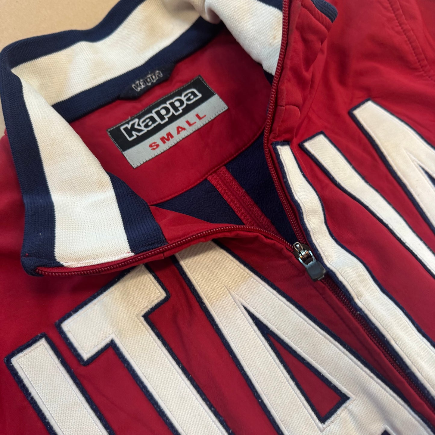 Kappa Italia softshell retro track jacket
