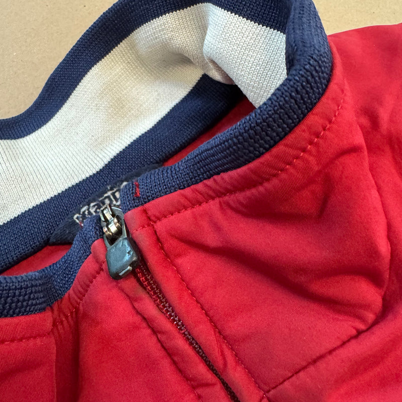 Detailansicht: Sourced limited accessories and clothes Kappa Italia softshell retro track jacket – Logo, Nähte oder Material