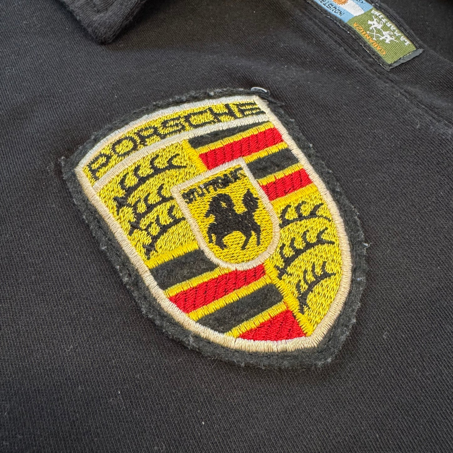 La Martina Porsche black shirt