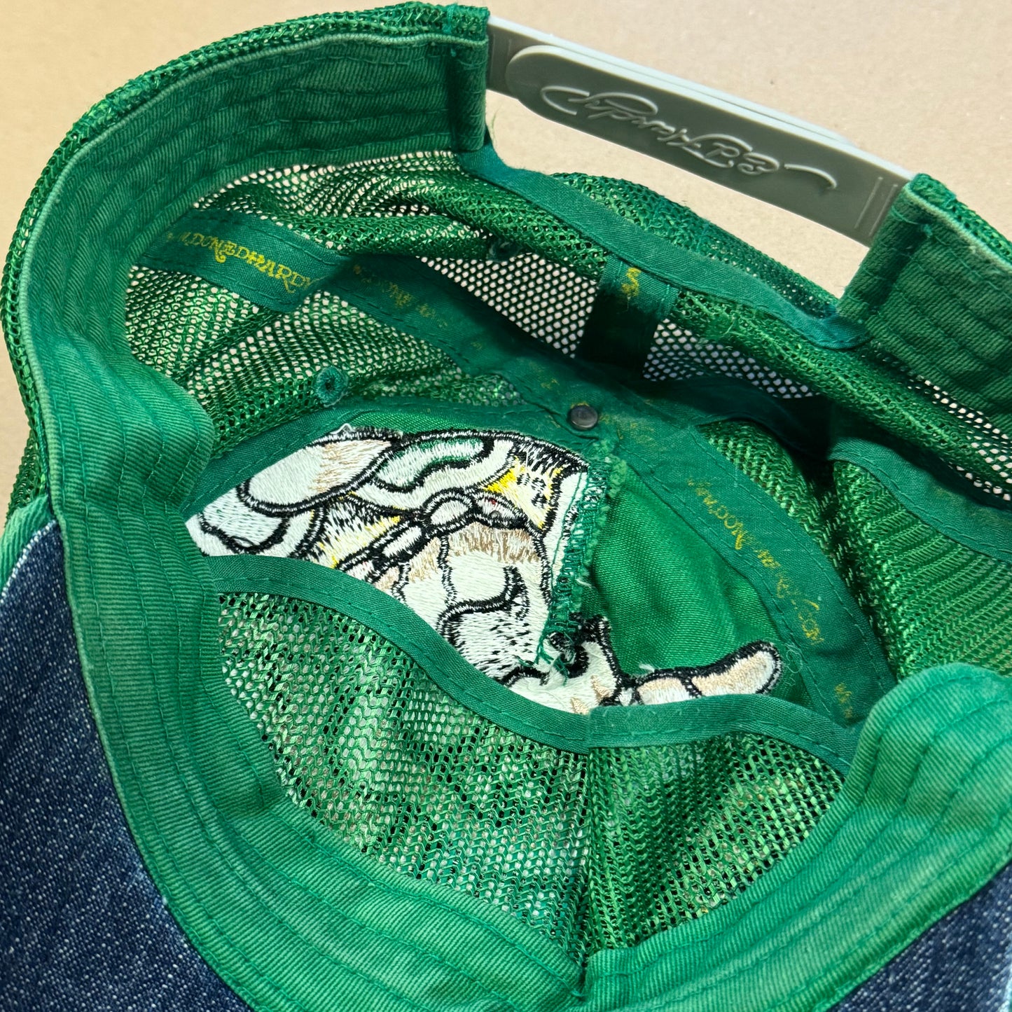 Don Ed Hardy vintage green cap