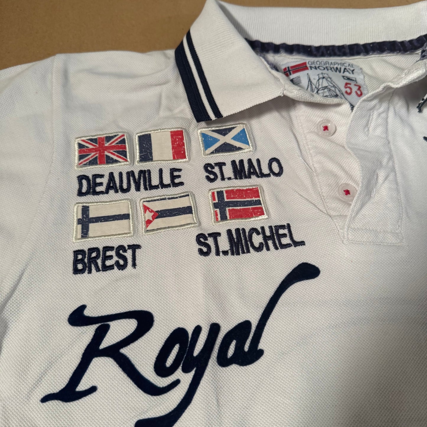 Royal Yachtig Geographical Norway poloshirt