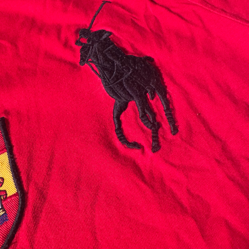 Detailansicht: Sourced limited accessories and clothes Polo Ralph Lauren Spain 10 t-shirt – Logo, Nähte oder Material