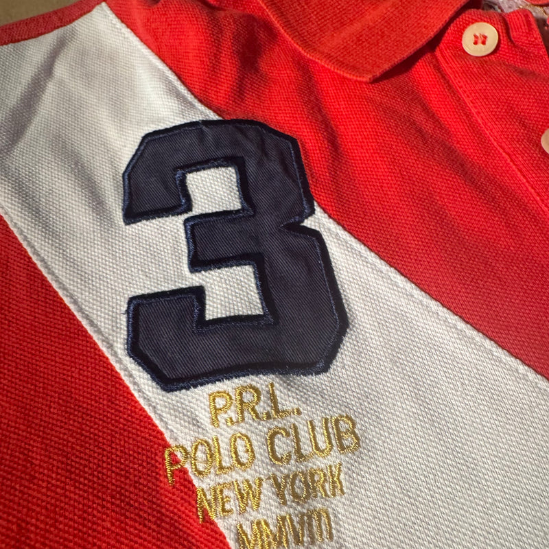 Detailansicht: Sourced limited accessories and clothes Polo Ralph Lauren Mercer Club poloshirt – Logo, Nähte oder Material
