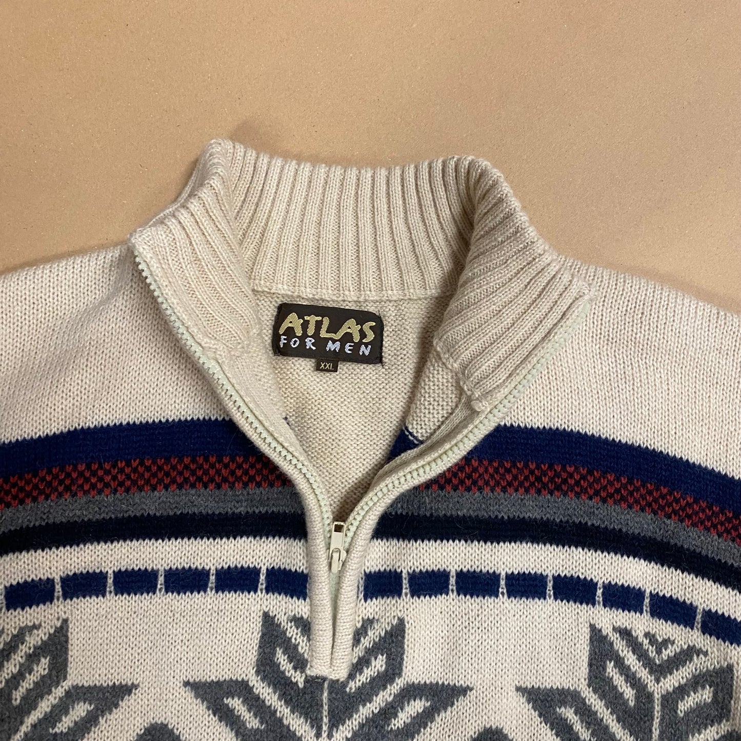 Vintage knitted Atlas sweater