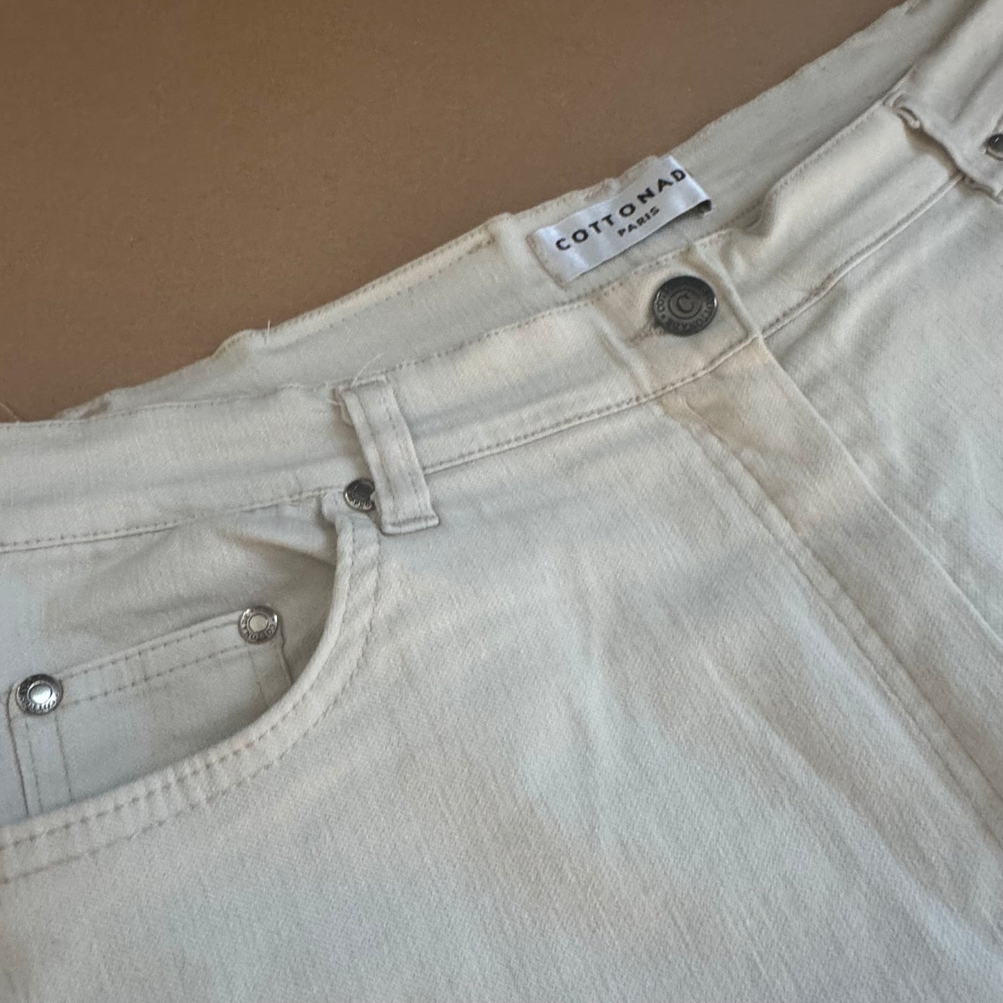 Cottonade Paris "Pencils" printed jeans