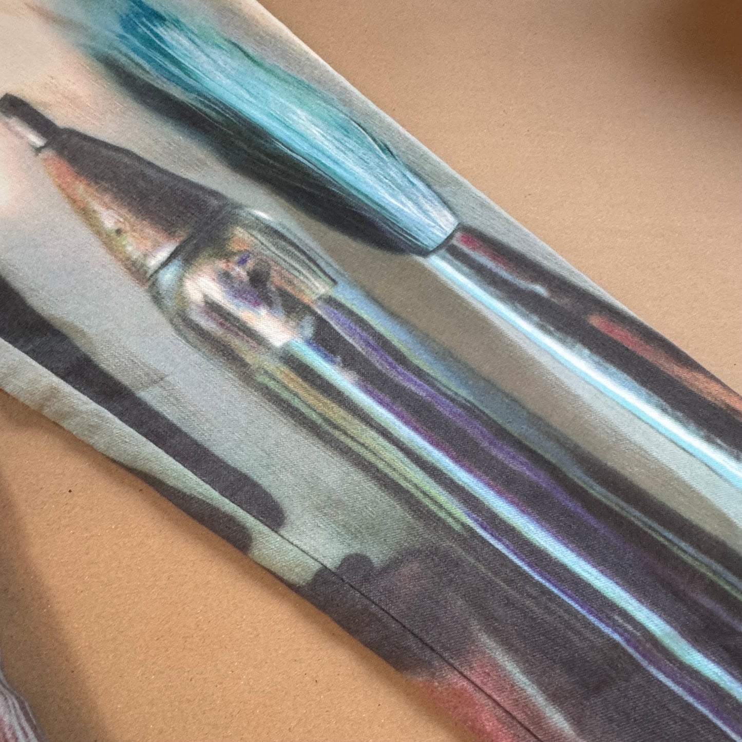 Cottonade Paris "Pencils" printed jeans
