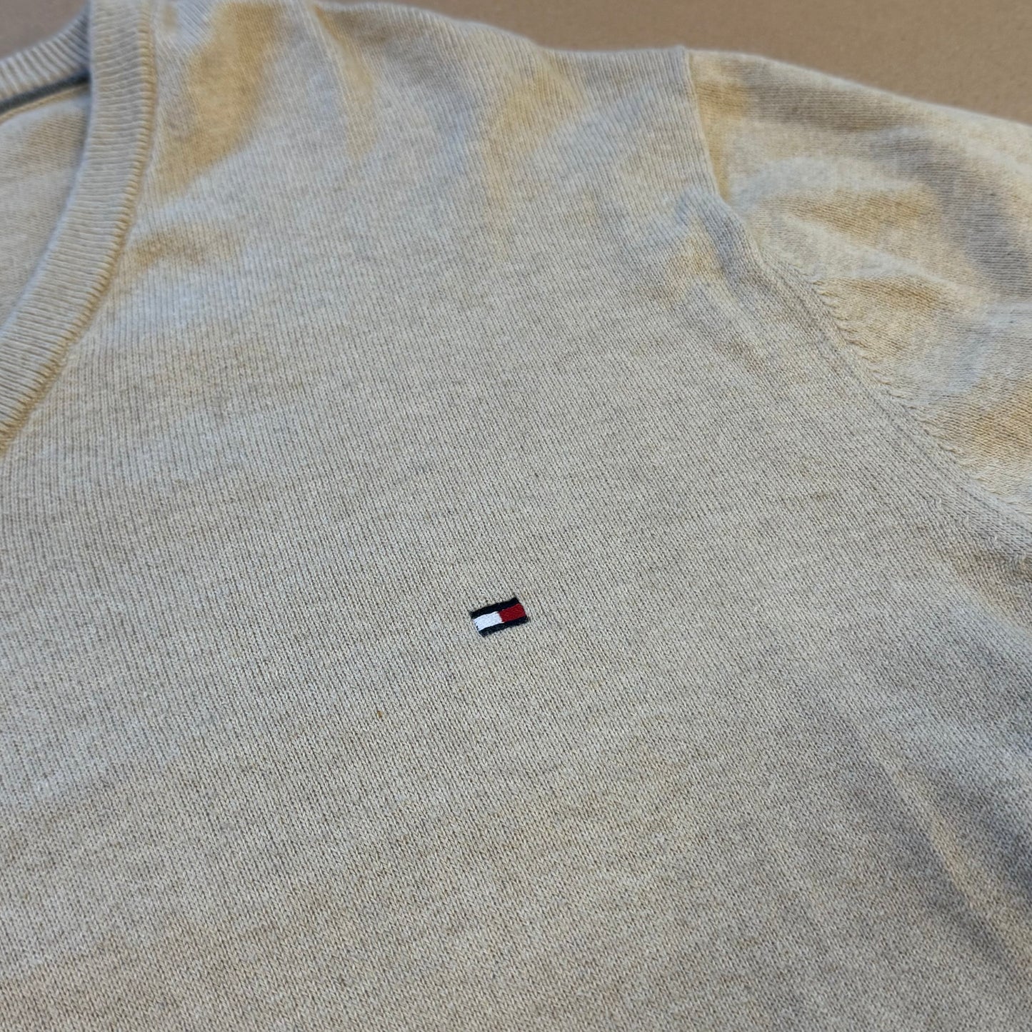 Tommy Hilfiger cotton-cashmere cream sweatshirt