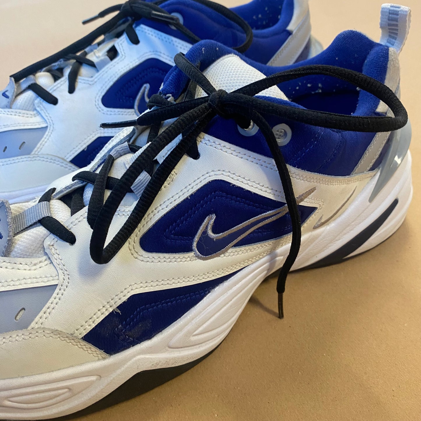 Nike m2k Tekno white & blue