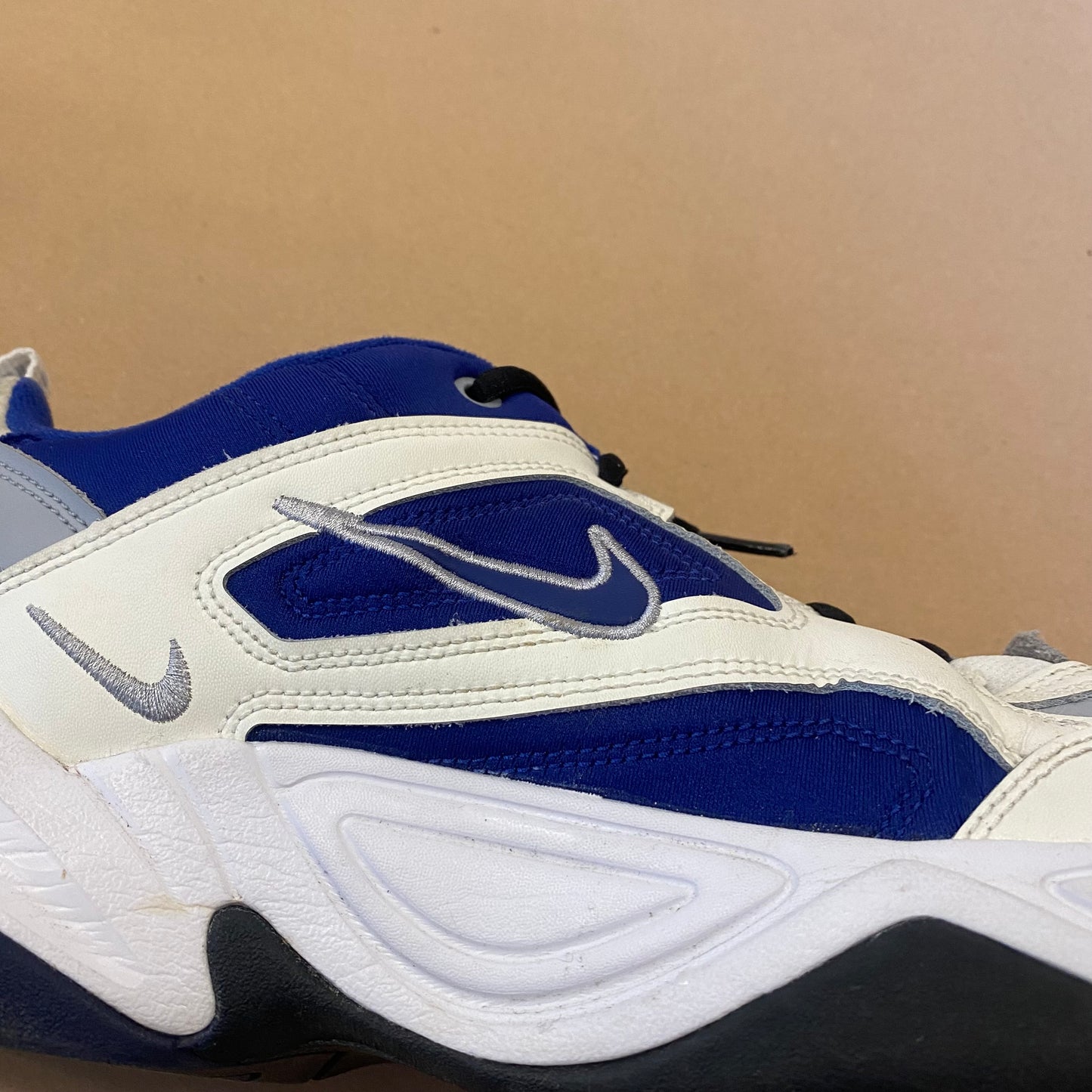 Nike m2k Tekno white & blue