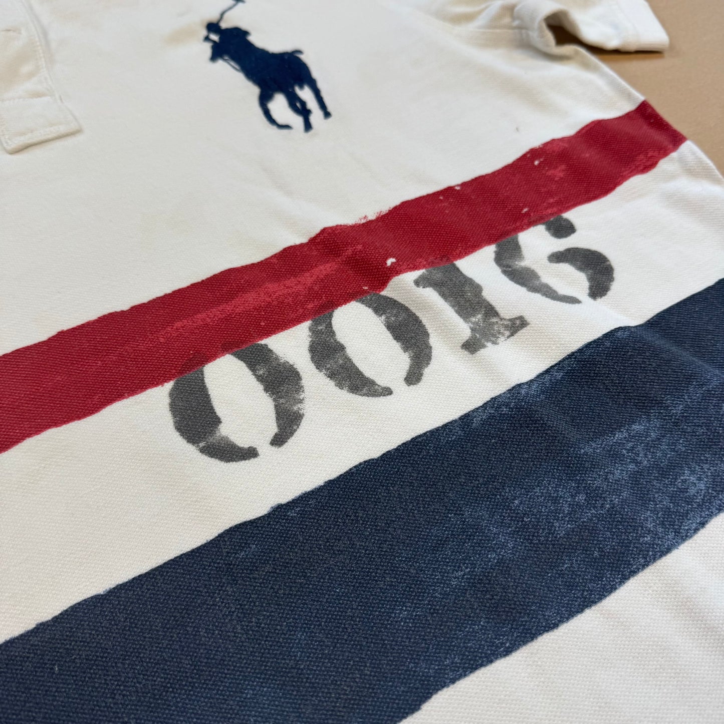 Polo Ralph Lauren Yacht Club white printed poloshirt