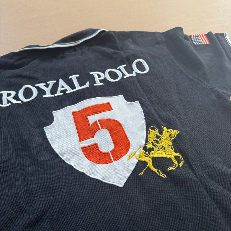 Detailansicht: Sourced limited accessories and clothes California Royal Polo by Geographical Norway – Logo, Nähte oder Material