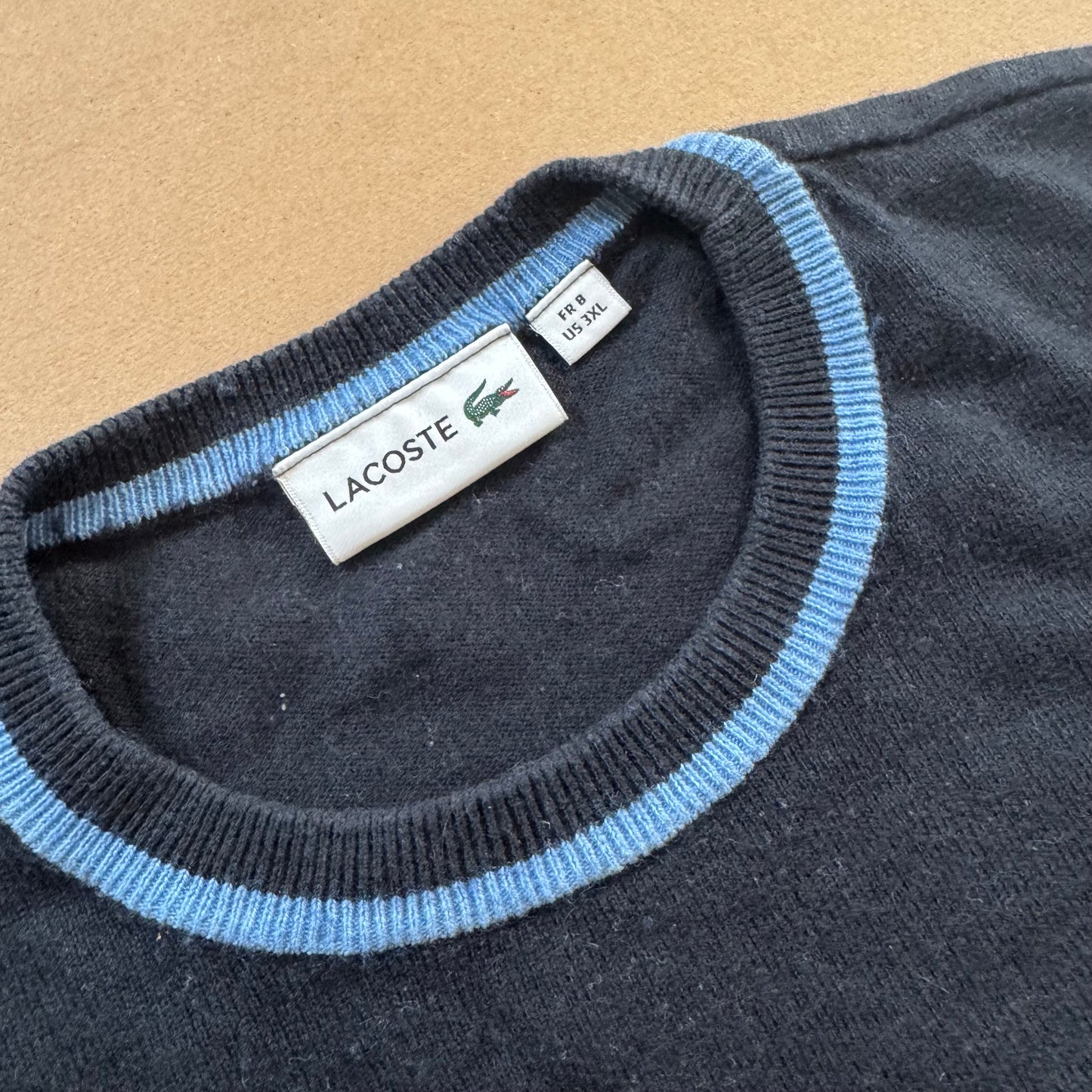 Vintage Lacoste knitted sweatshirt