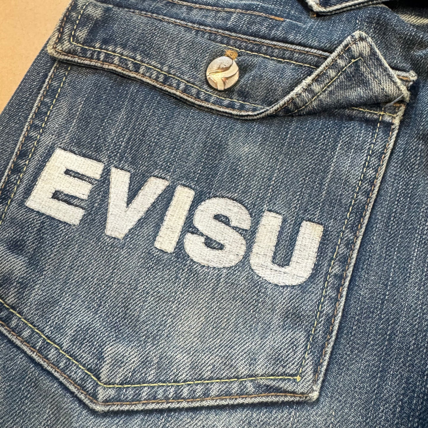 Evisu Genes vintage denim jeans