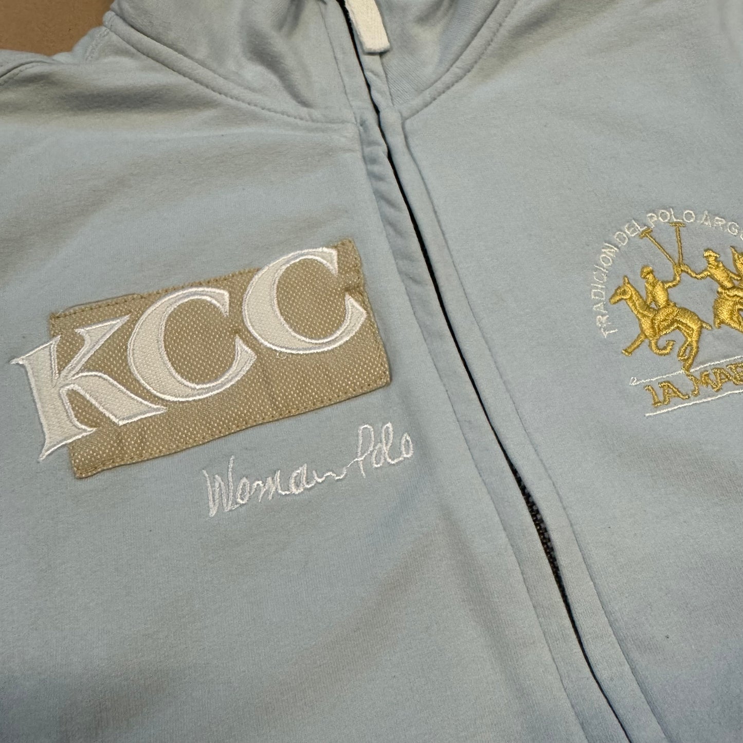 La Martina kcc women polo zip‑up