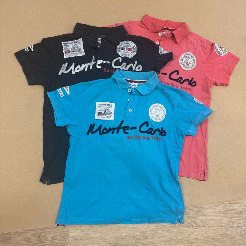 Detailansicht: Sourced limited accessories and clothes Monte Carlo Polo Set by Geographical Norway – Logo, Nähte oder Material