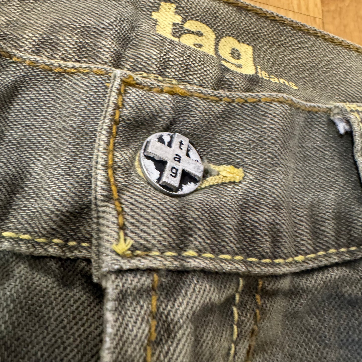 Tag Jeans wide leg Y2K vintage pants