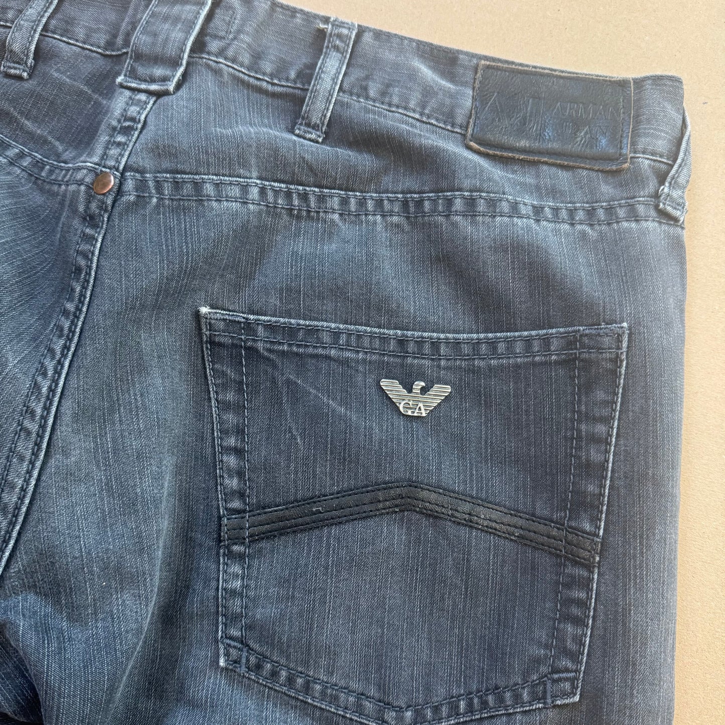 Armani Jeans vintage straight-leg