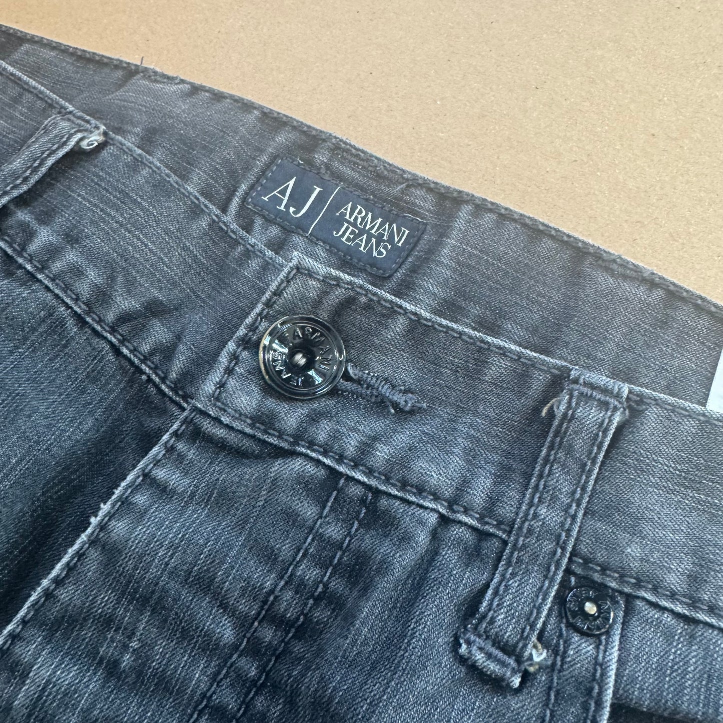 Armani Jeans vintage straight-leg