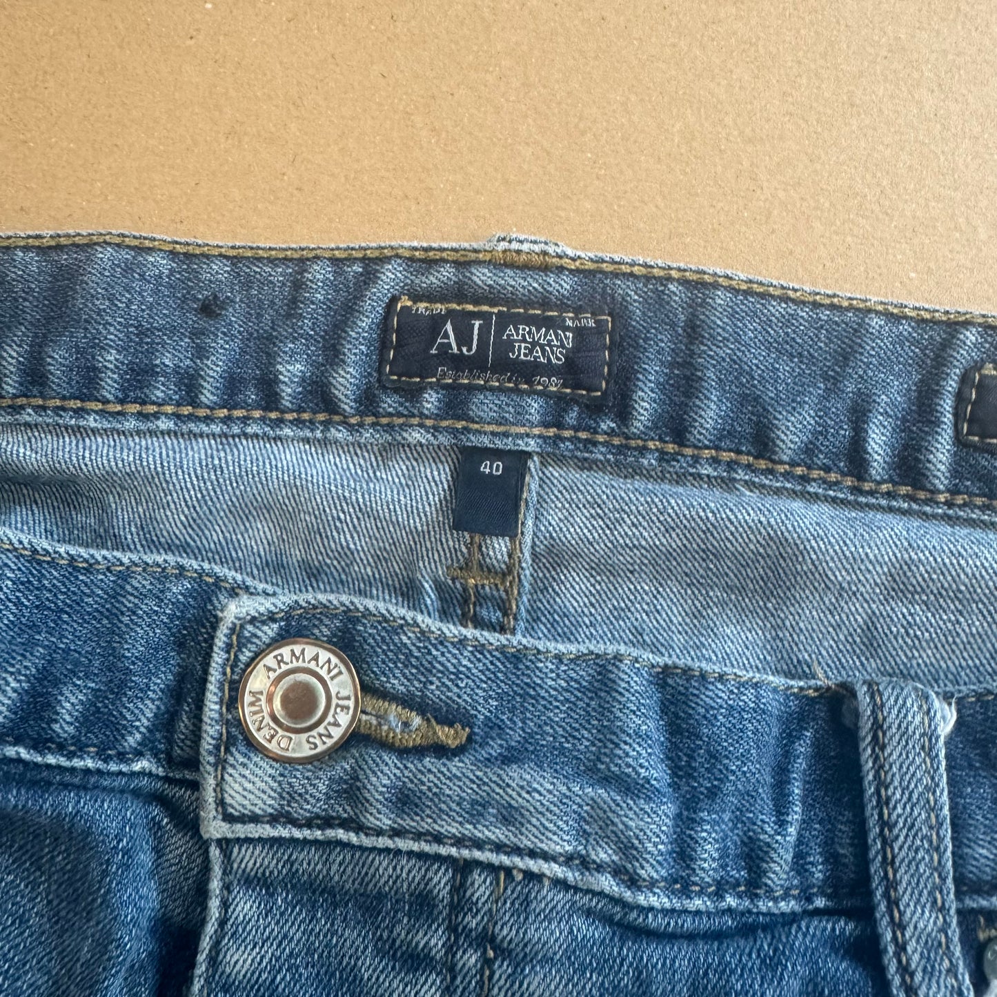 Armani Jeans vintage straight leg