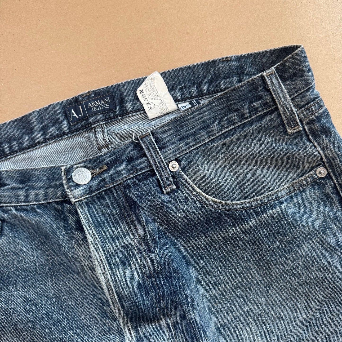 Vintage Giorgio Armani straight leg jeans