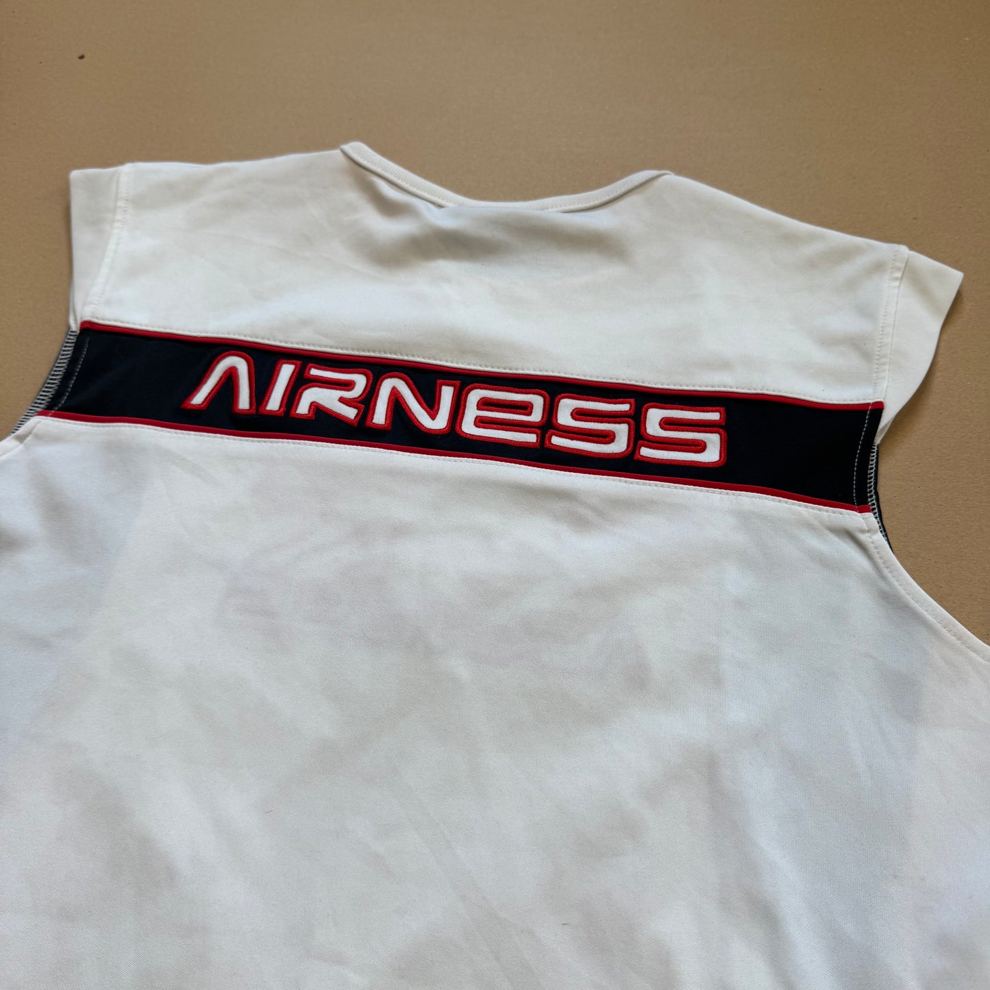 Airness streetwear style white tank top