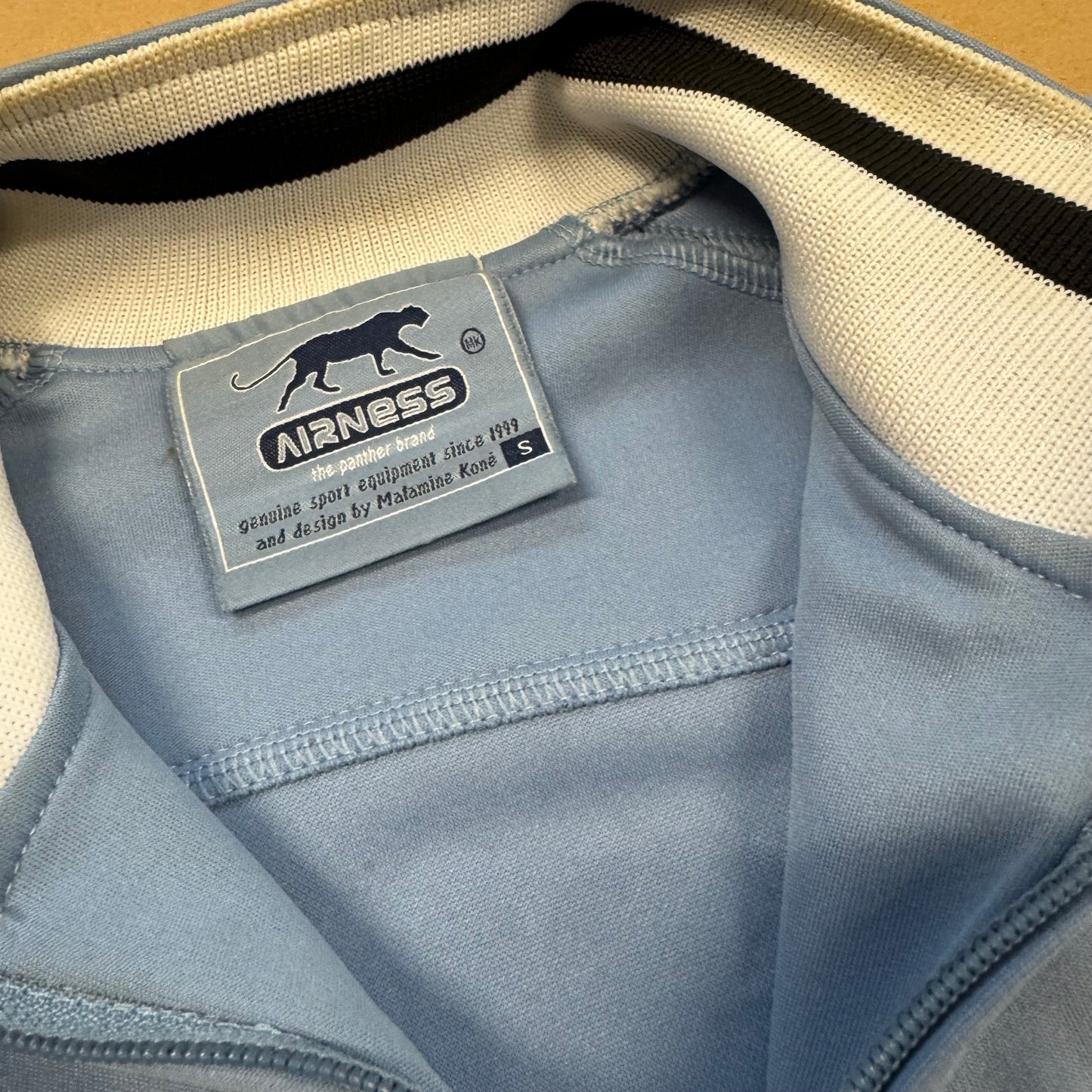 Airness Number 10 streetwear sky blue track jacket