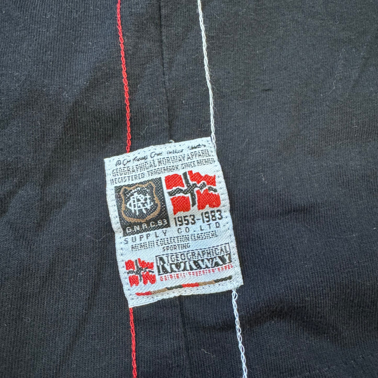 Vintage Rugby team t-shirt by Geographical Norway