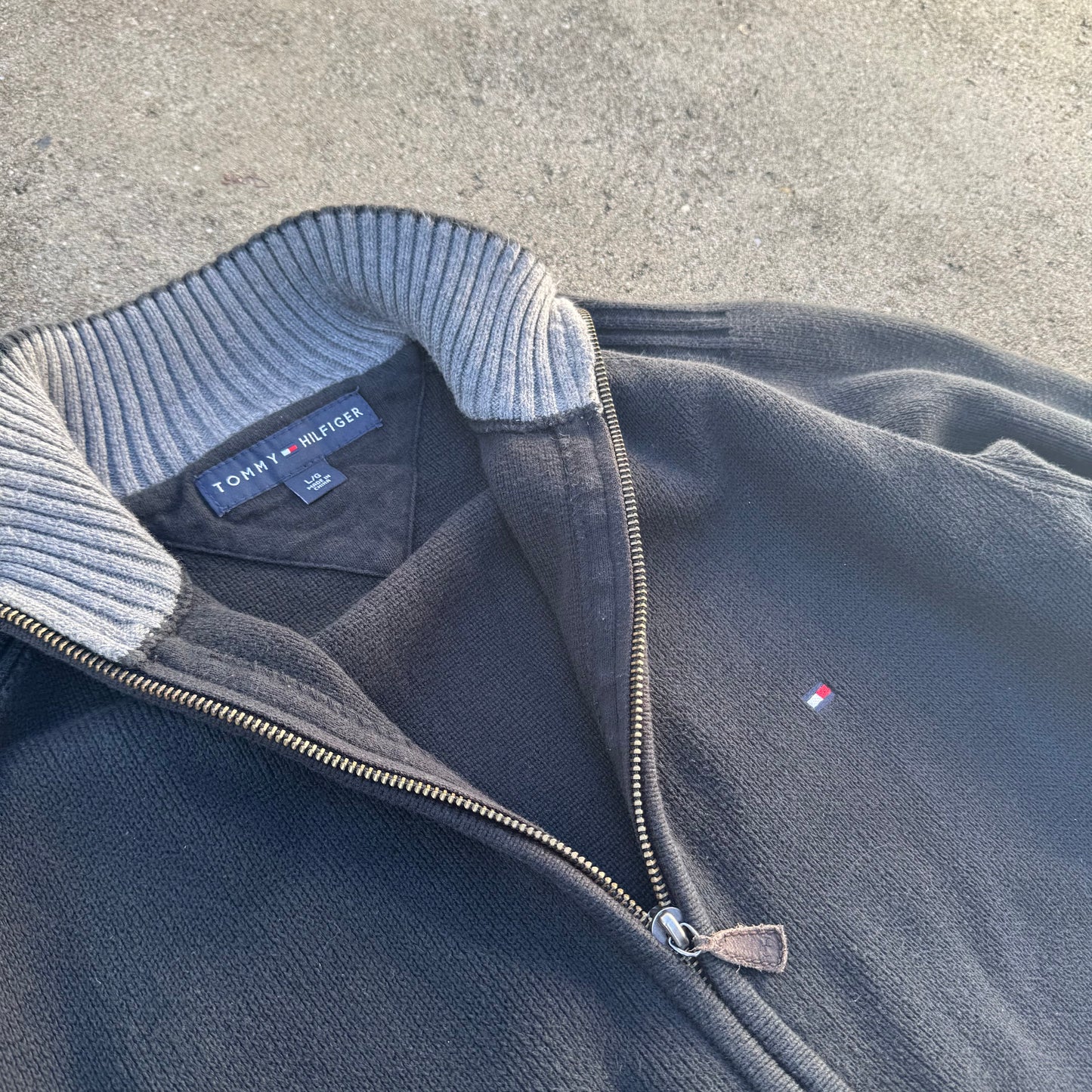Tommy Hilfiger vintage knitted jacket